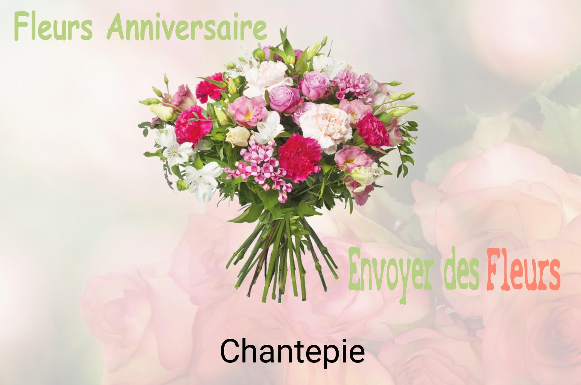 Bouquet de fleurs d’anniversaire livré à Chantepie