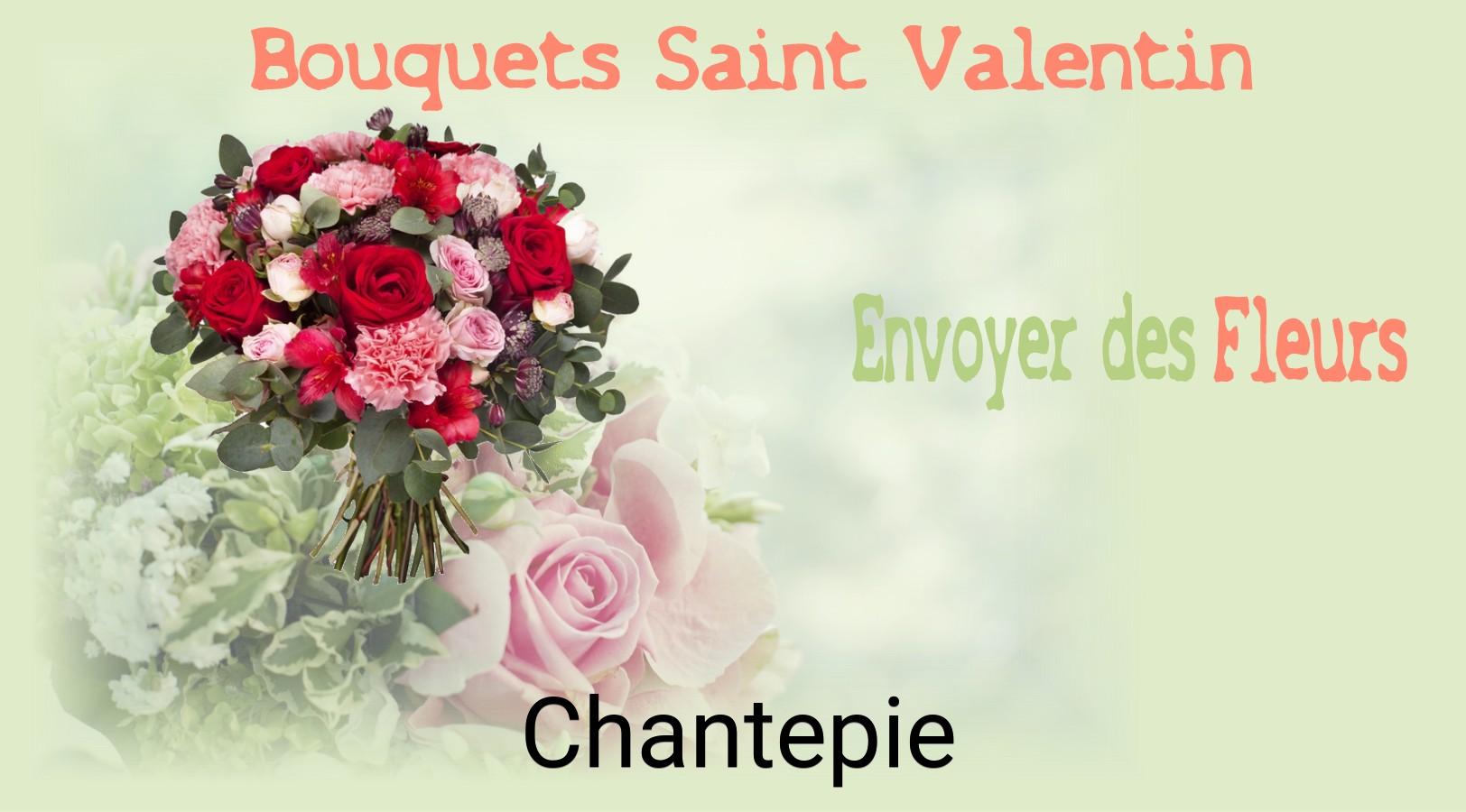 Roses de Saint-Valentin livrées à Chantepie